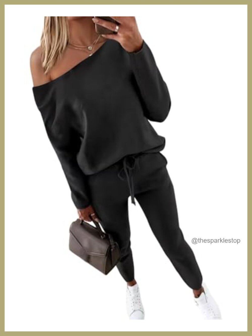 CHICME Womens Tracksuit Fall 2 Piece Outfits Pants Set Travel Outfits